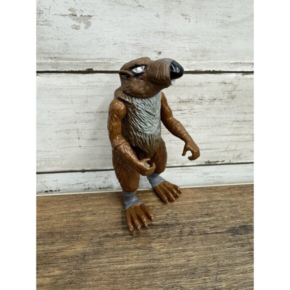 Vintage 1988 Playmates TMNT Splinter Action Figure Teenage Mutant Ninja Turtles - Picture 1 of 7